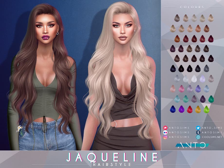 Прическа Jaqueline Hairstyle